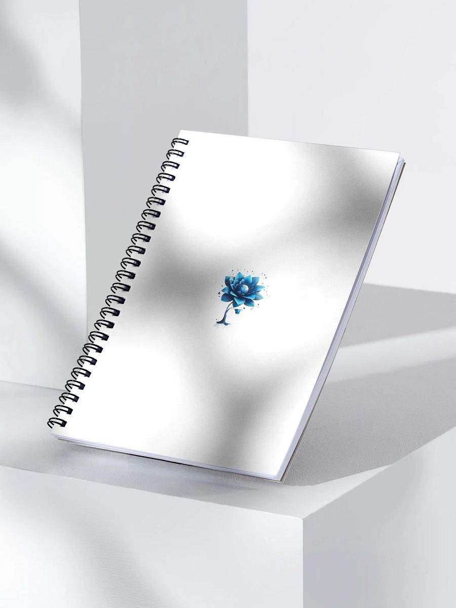 MoonFlower Bloom Spiral Notebook product image (3)