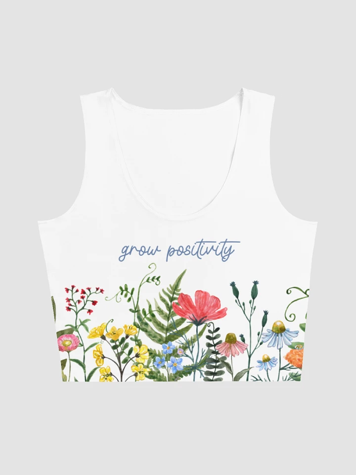 LIMITED EDITION - Grow Positivity Crop Tank product image (1)