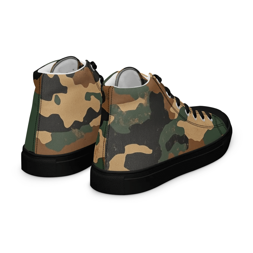 Retro Camo Women's High Tops product image (11)