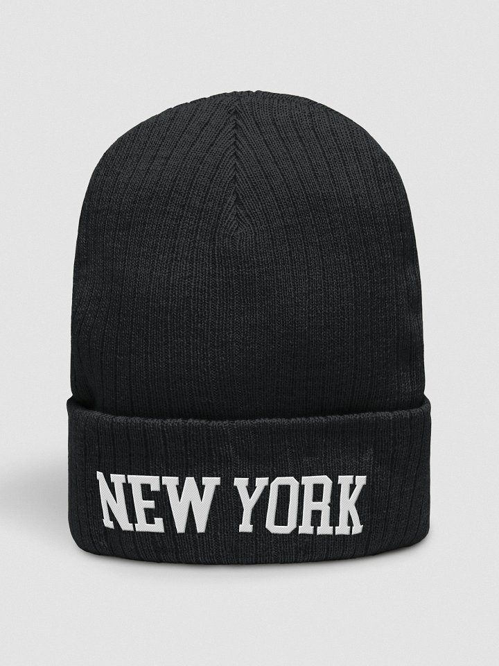 New York Ribbed Beanie product image (1)