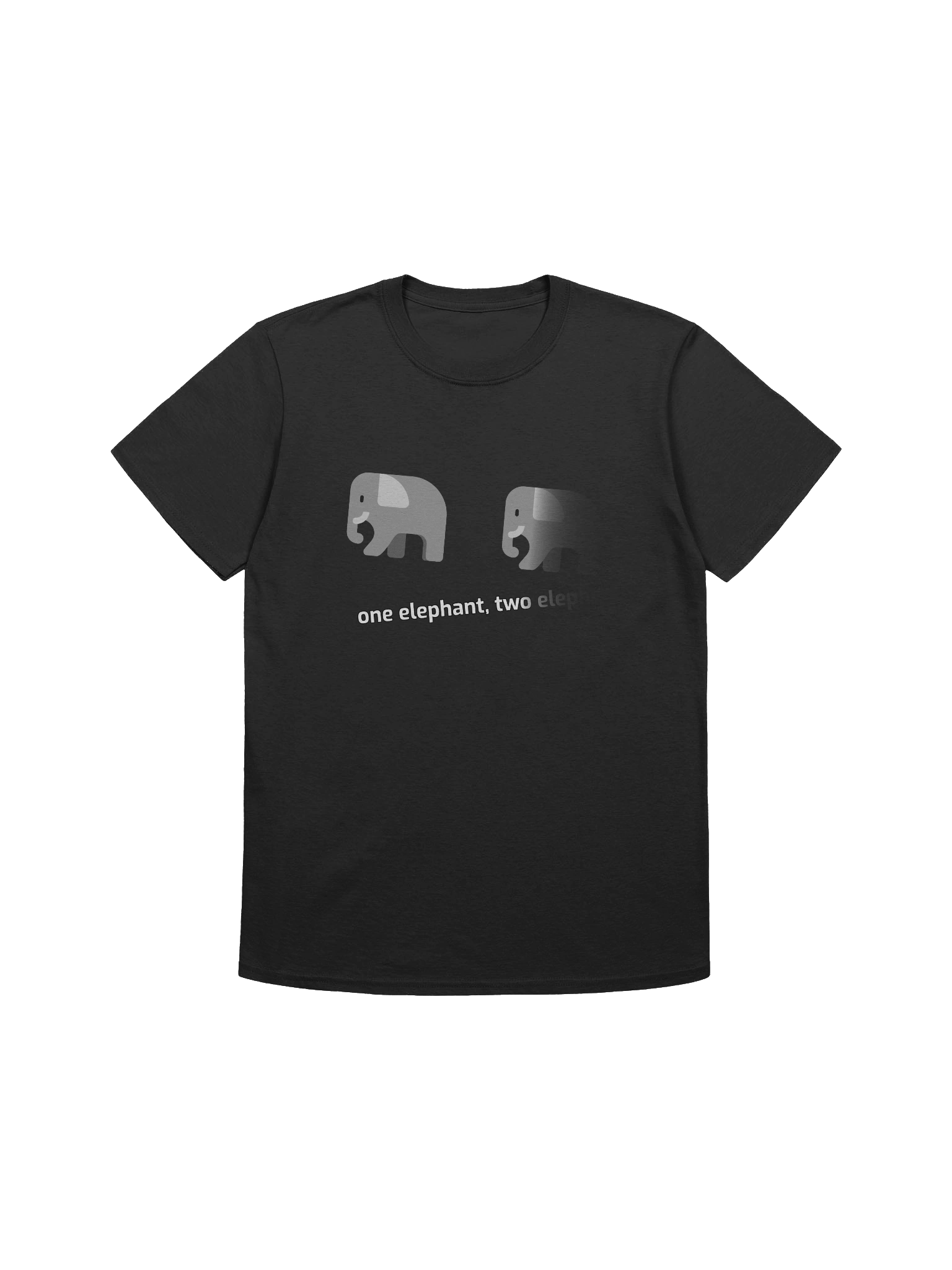 One Elephant, Two Elepha- T-Shirt #4 product image (1)