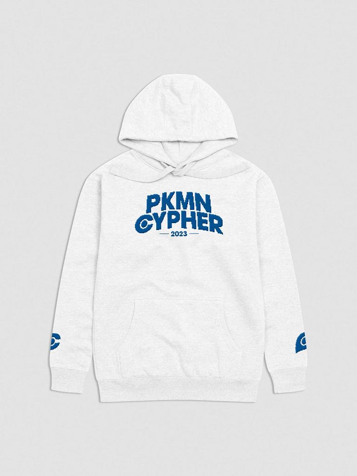 Cypher Logo Hoodie (Blue Embroidered) product image (1)