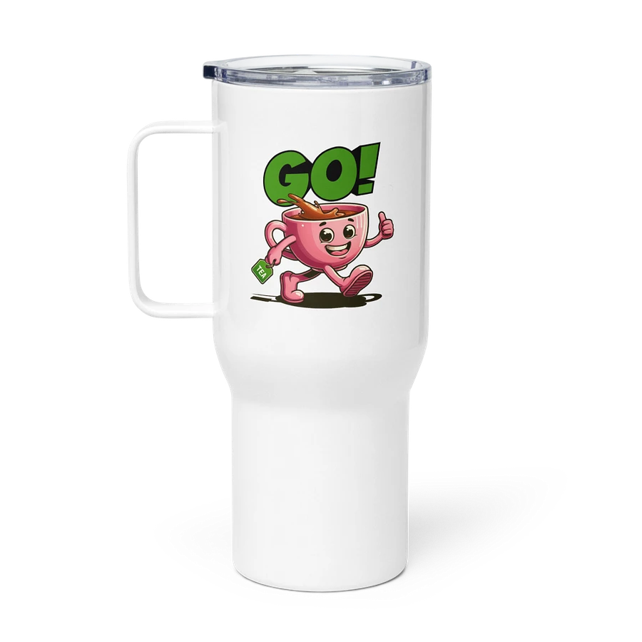 'Go Tea' Travel Mug with Handle product image (5)