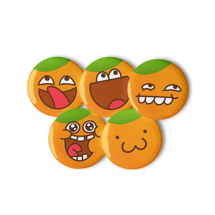 Orange assorted faces VOL 1 product image (3)