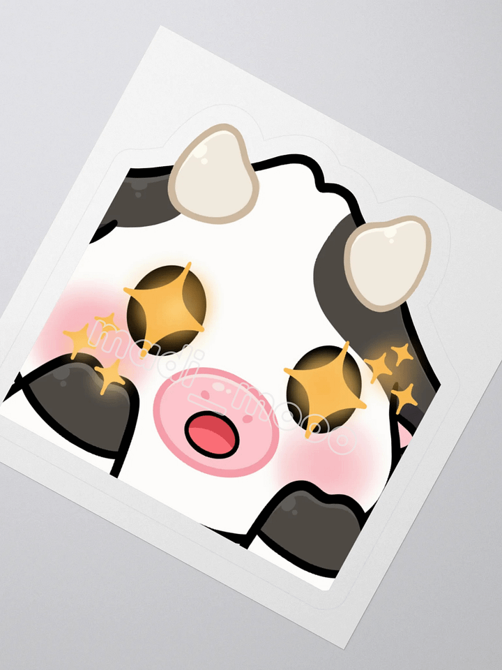 Wow Cow Sticker product image (4)
