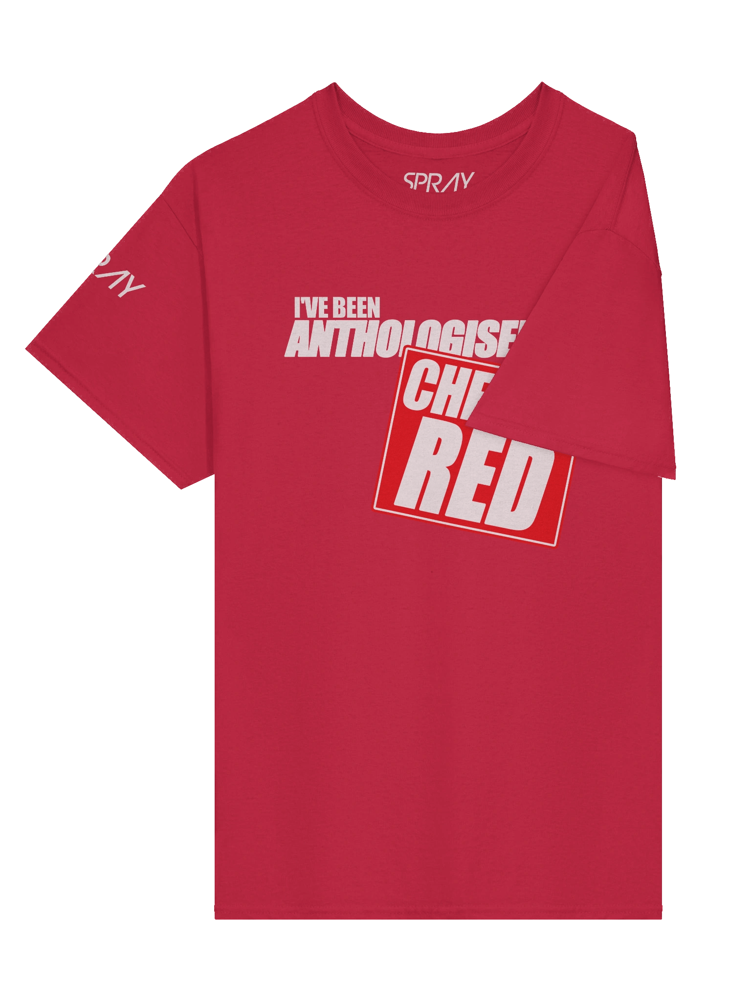 SPRAY - Anthologised By Cherry Red T-shirt product image (3)