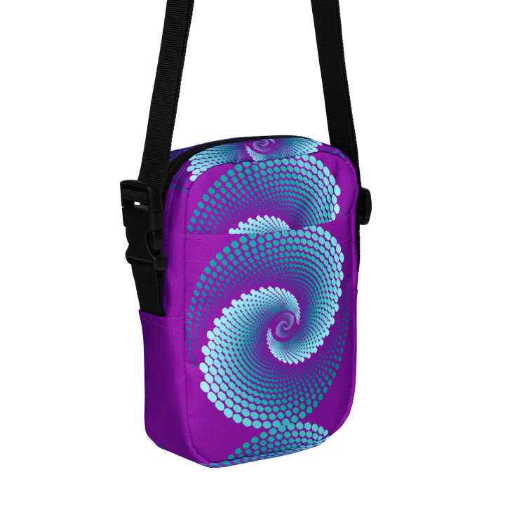 Spiral Swirls All-Over Utility Crossbody Bag stylish ladies product image (1)