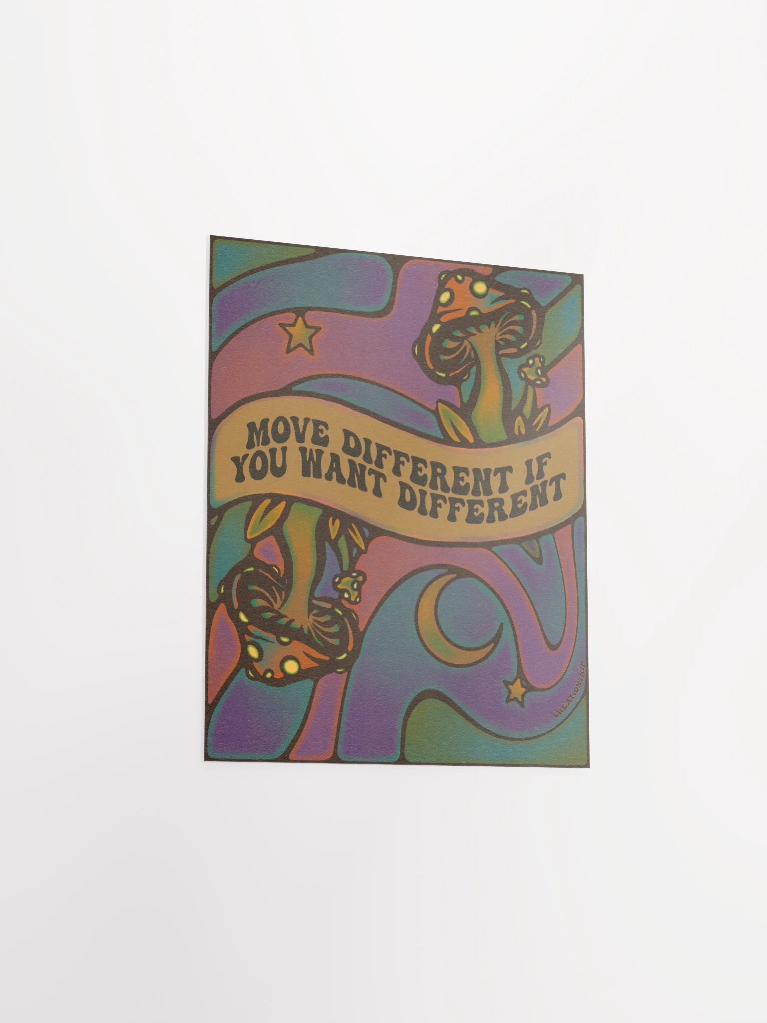 Matte Poster - Move Different product image (3)