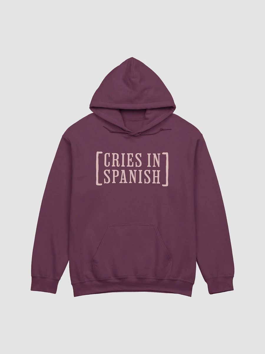Cries in Spanish Hoodie Unisex product image (1)