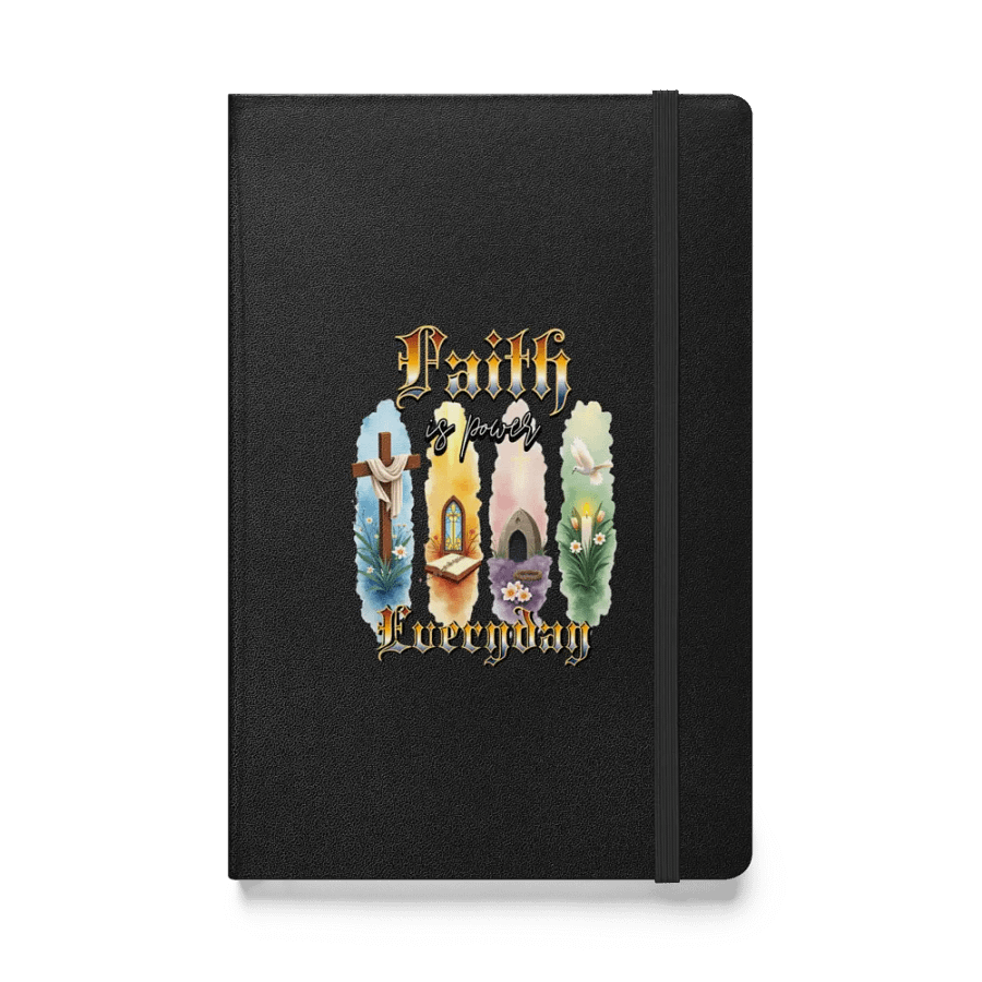 Faith Is Power Everyday Divine Inspiration Hardcover Journal product image (1)