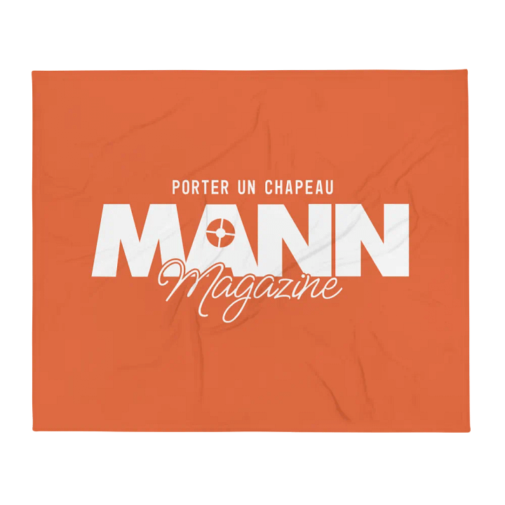 MANN Magazine Throw Blanket product image (13)