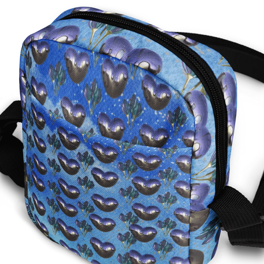 Reflective Hearts Crossbody Bag for GenZ ladies fashionistas product image (10)