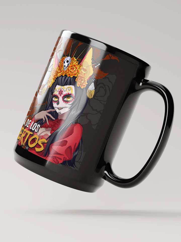 [Limited Edition] Xolo Queue "Día de los Muertos" 15 oz Mug - Black product image (2)