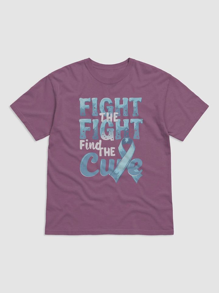 Fight The Fight Find The Cure Ultra-Soft Cotton Comfort: Heavyweight T-Shirt product image (1)
