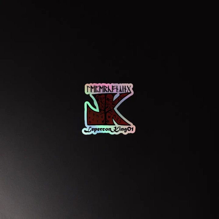 LK holo kiss cut product image (2)