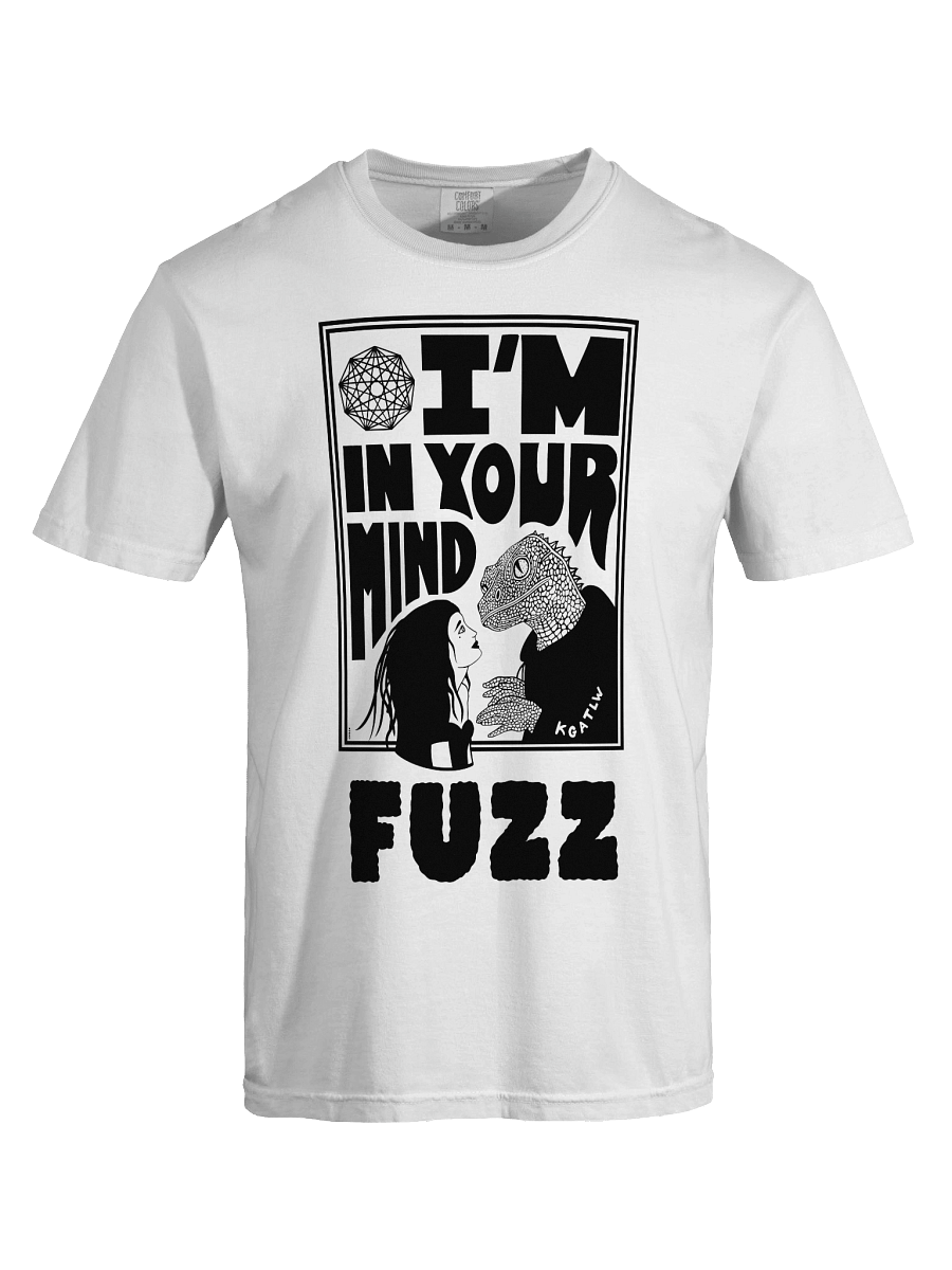 I'M IN YOUR MIND FUZZ T-SHIRT (WHITE) product image (6)