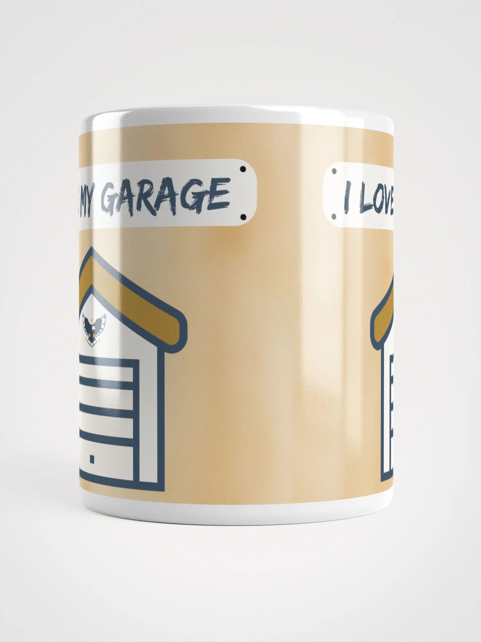 I Love My Garage - mug - white - hickory product image (3)
