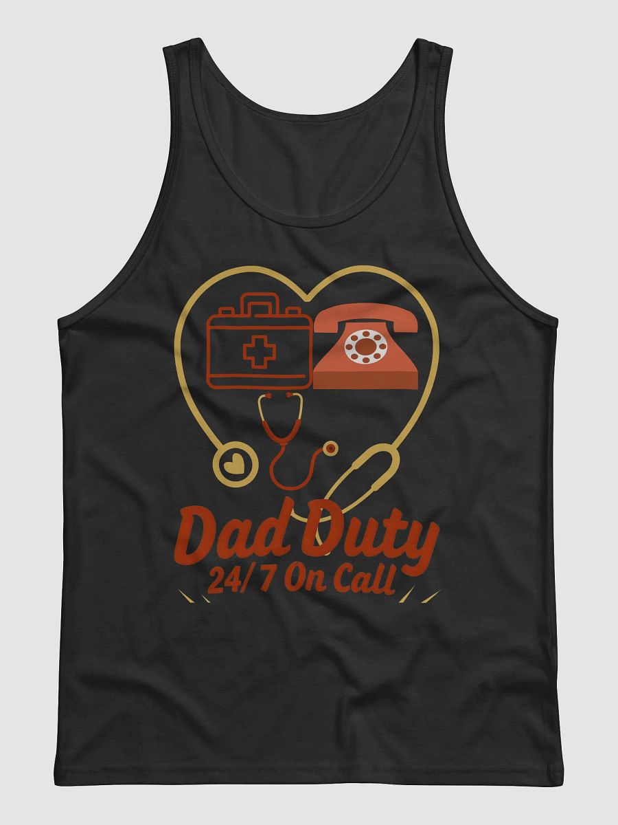 Dad Duty 24/7 On Call Heart Tank product image (5)