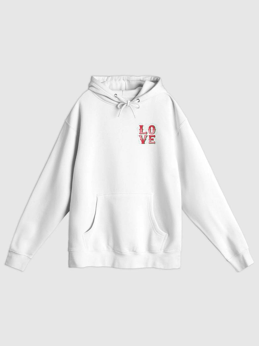 LOVE Letters Leafy Pattern Hoodie product image (1)