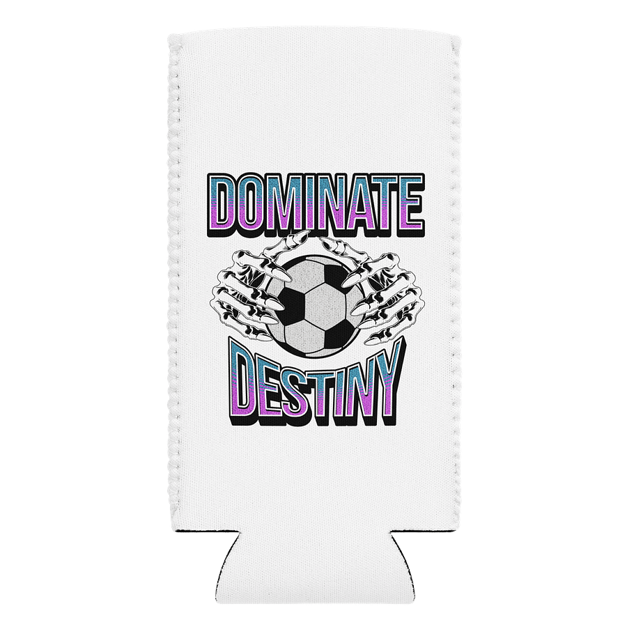 Dominate Destiny Soccer Skeletal Can Cooler product image (1)