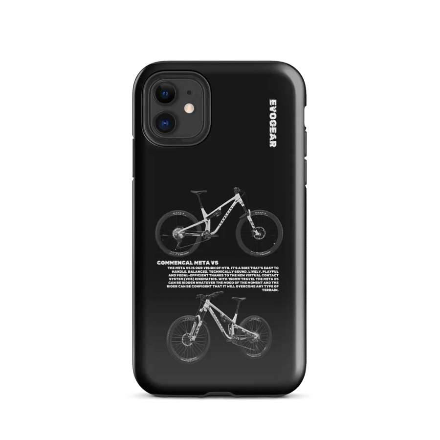 Black Commencal Meta V5 iPhone Case product image (47)
