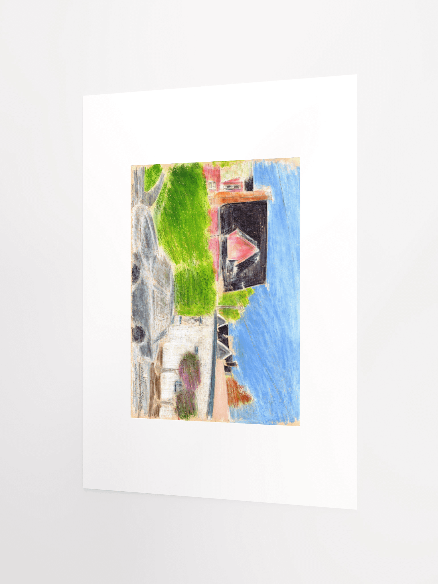 Behind Papa Haydn's 10.08.86 print product image (3)