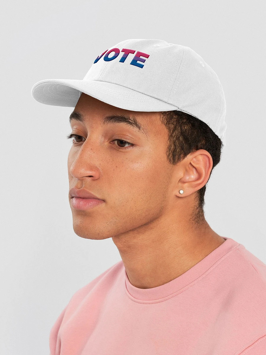 VOTE (Bisexual Pride Flag) - Embroidered Hat product image (7)