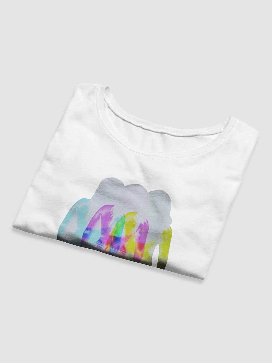 Tri-Figure Holographic Crop Tee product image (8)