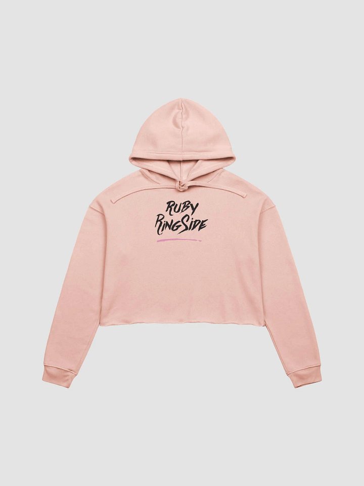 Ruby Ringside Bella+Canvas Fleece Crop Hoodie product image (9)