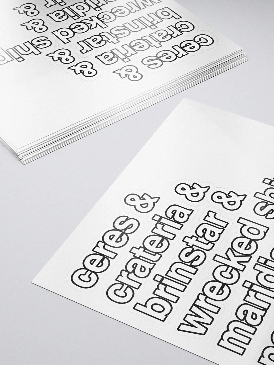 Areas& (Sticker) product image (5)