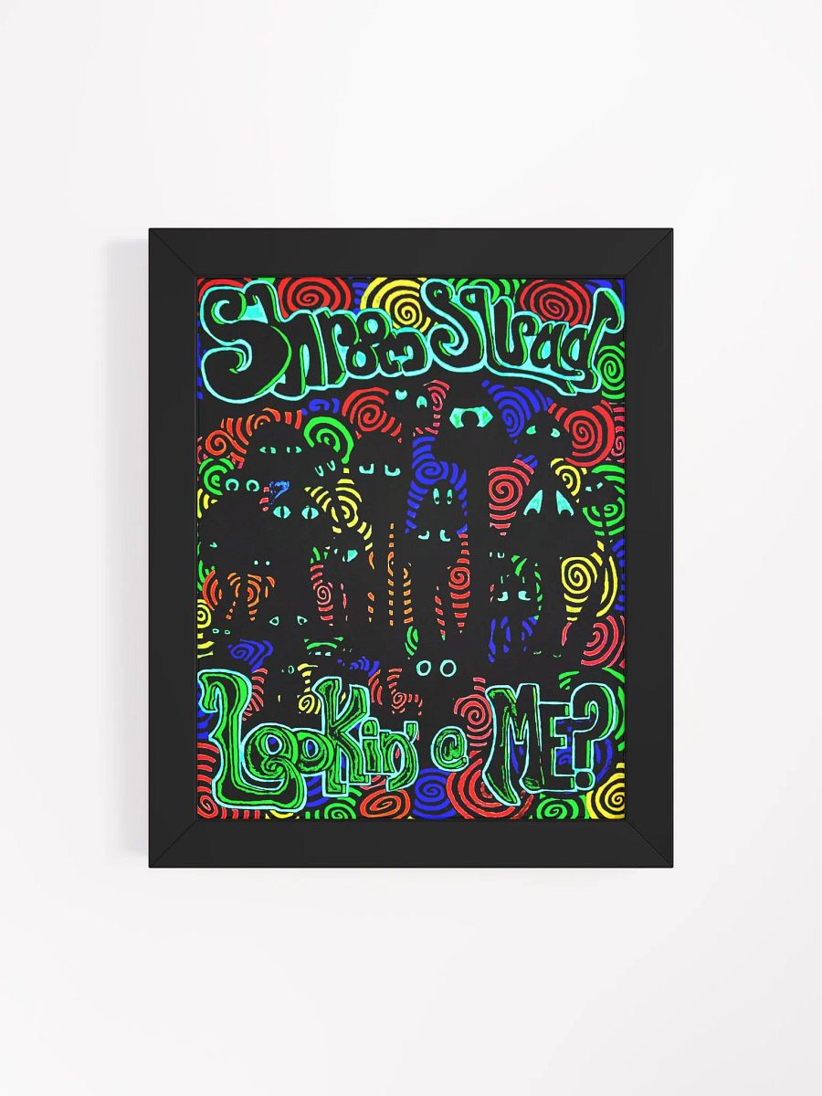 Shroom Squad Psychedelic Eyes Framed Poster product image (16)
