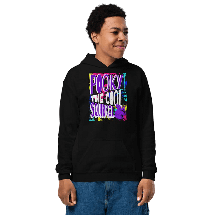 Pooky the Cool Squirrel Youth Hoodie product image (1)