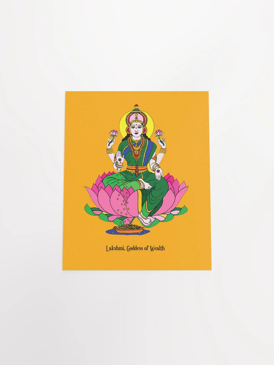 Goddess Lakshmi 8x10 Print product image (4)