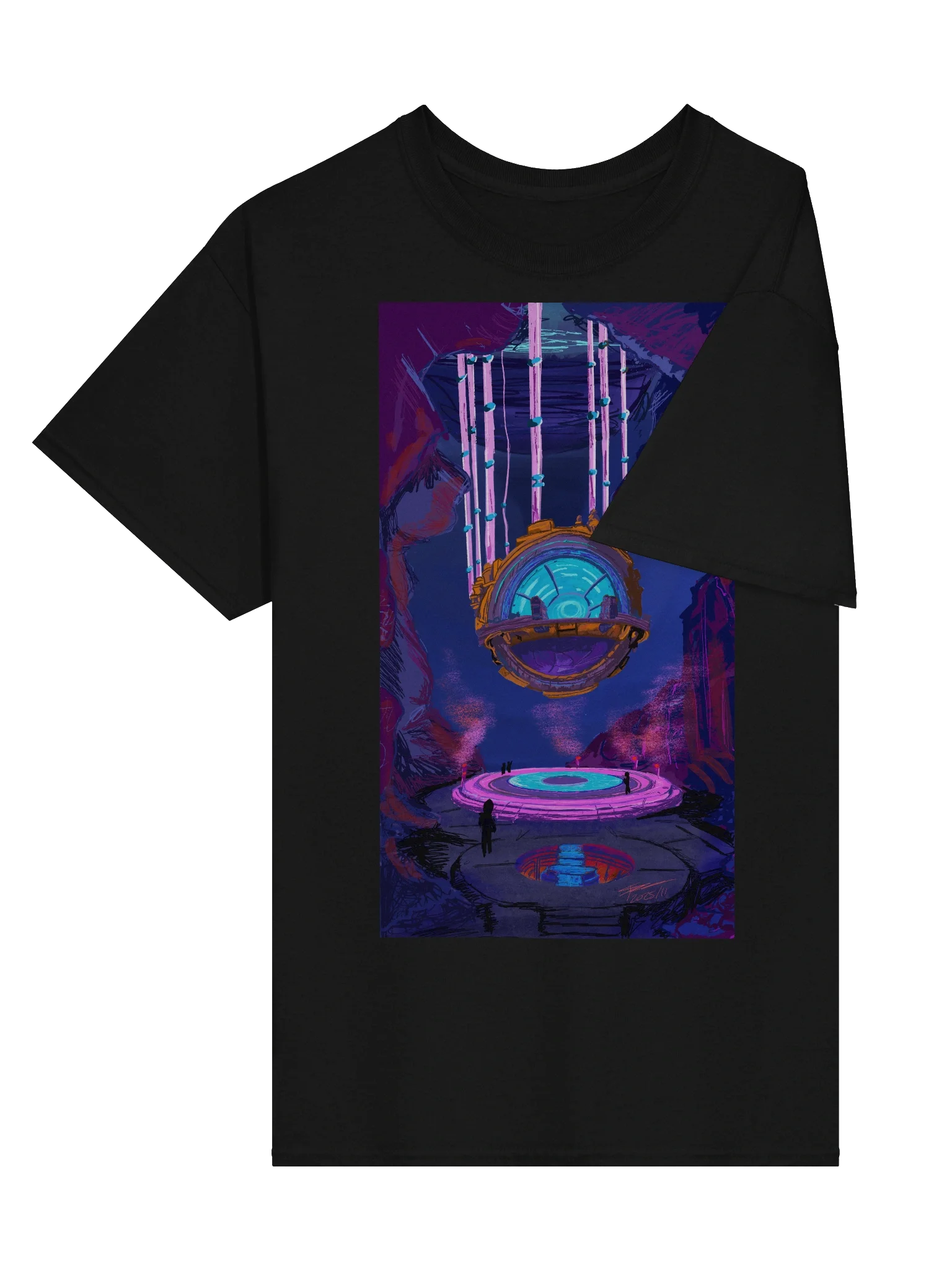 Clear But Complex - Harmonic Construct Tee product image (21)