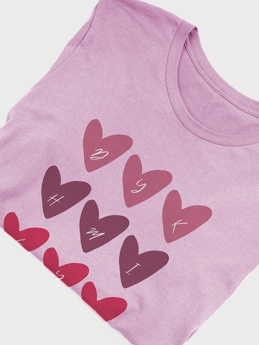 VDAY DYKHMILY HEARTS T-SHIRT product image (66)