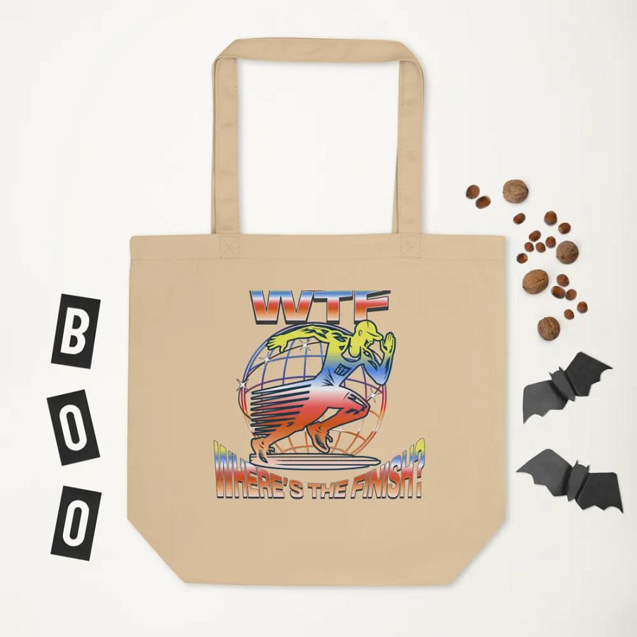 WTF Where's The Finish? Runner Global Tote product image (6)