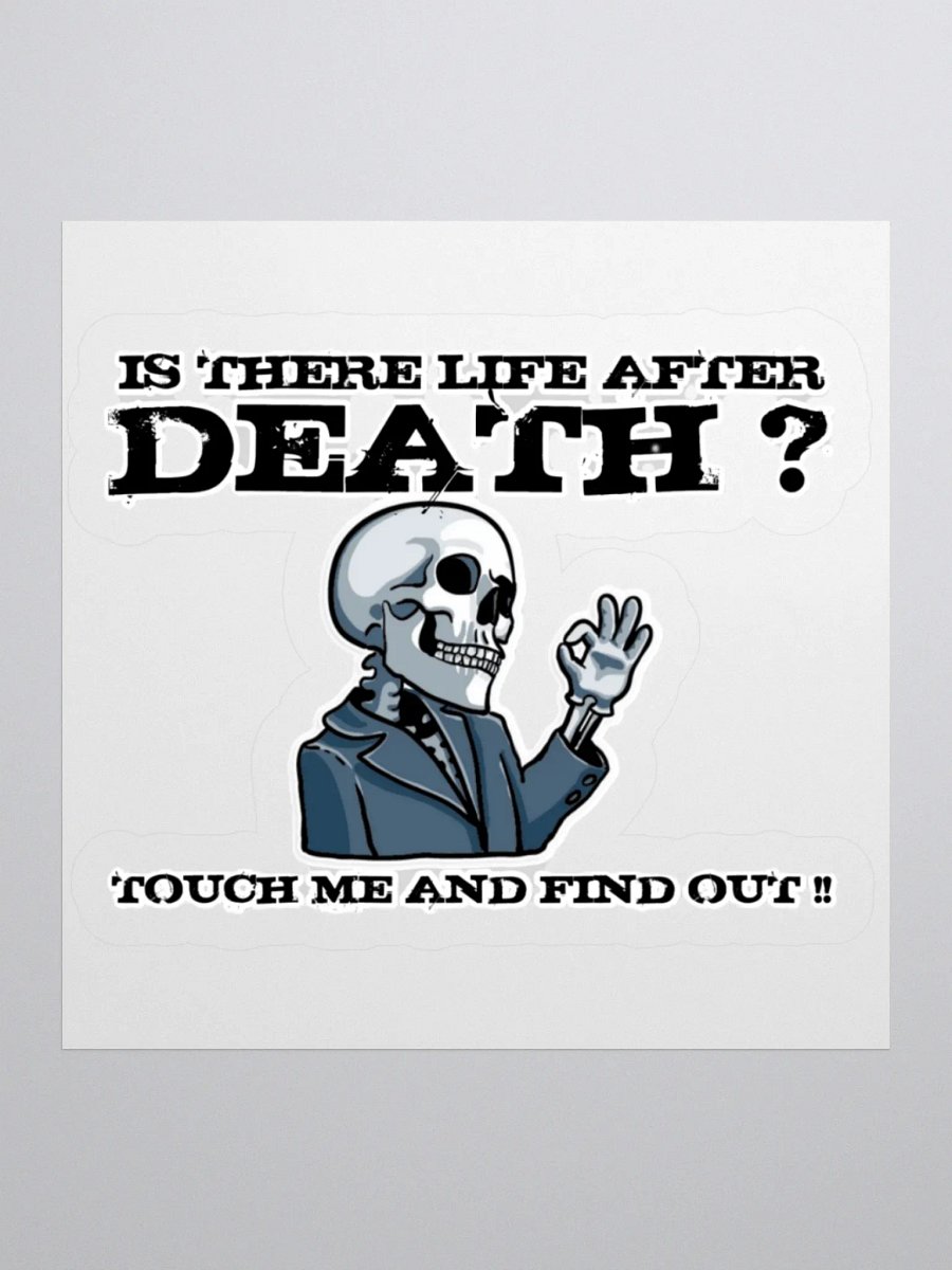 IS THERE LIFE AFTER DEATH? TOUCH ME AND FIND OUT!! product image (2)