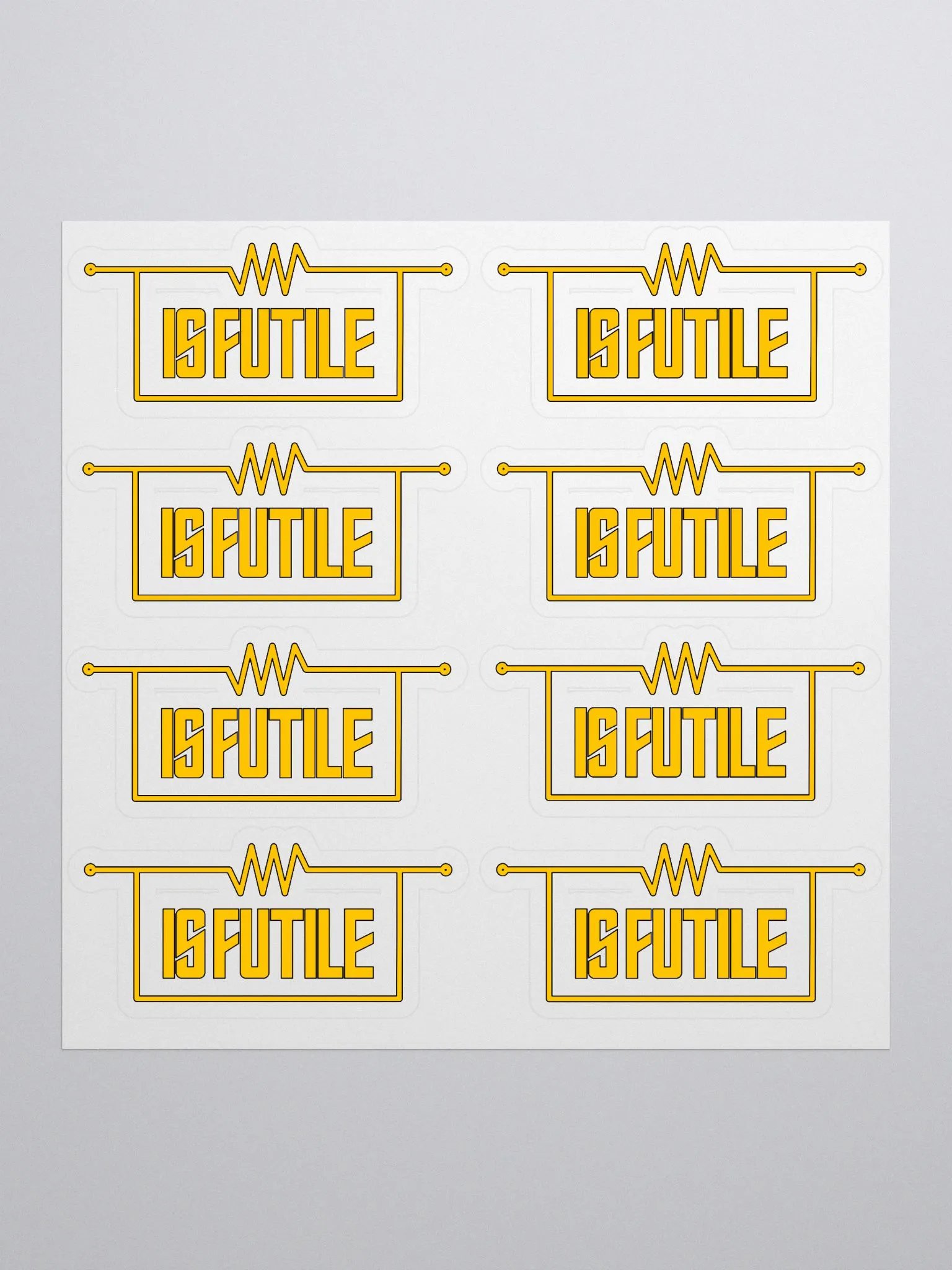 Resistence is futile - Adhesius product image (1)