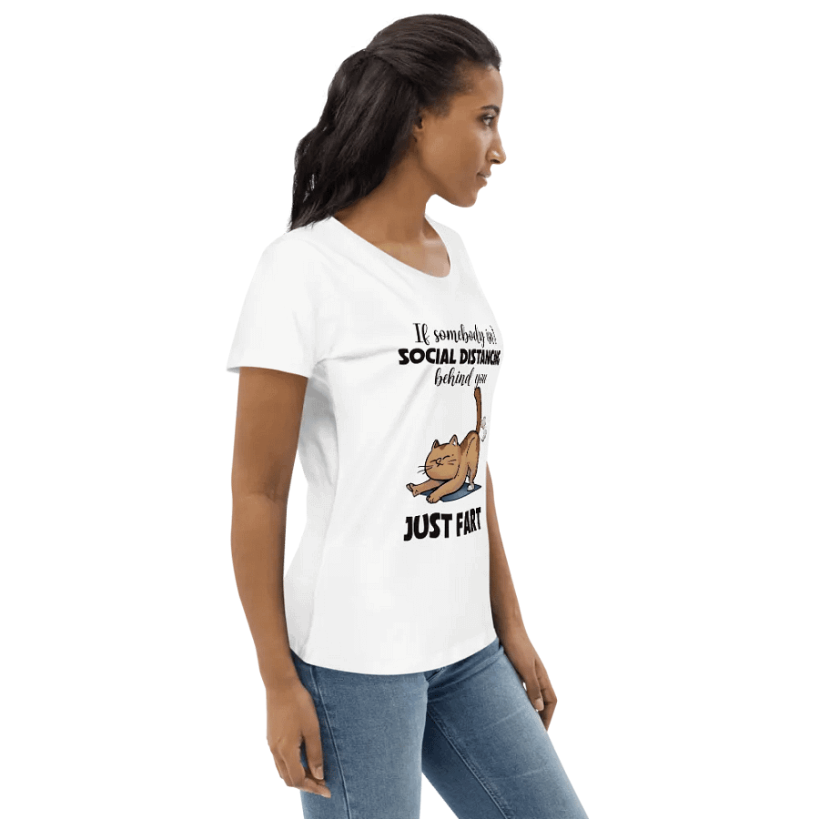 Feline Silly Social Distancing Tee product image (4)
