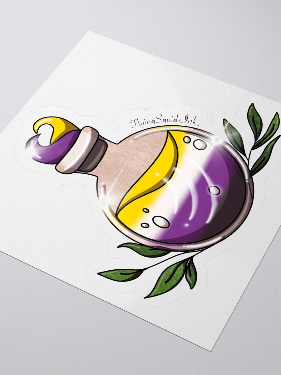Nonbinary Pride Potion- Sticker product image (3)