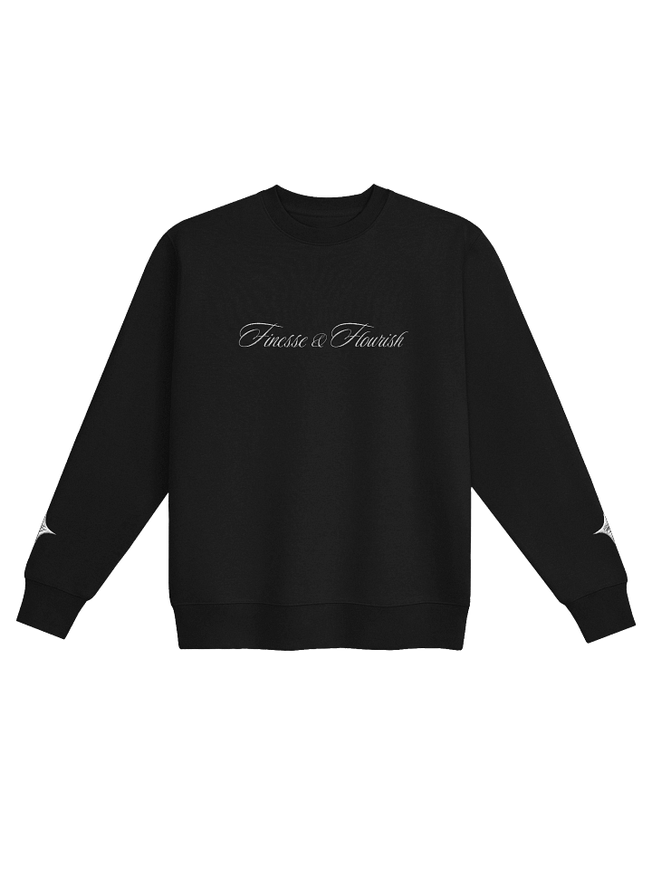 F&F Signature Unisex Heavyweight Sweatshirt (WHT) product image (1)