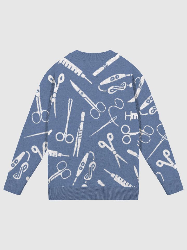 scalpel sweater (blue) product image (2)