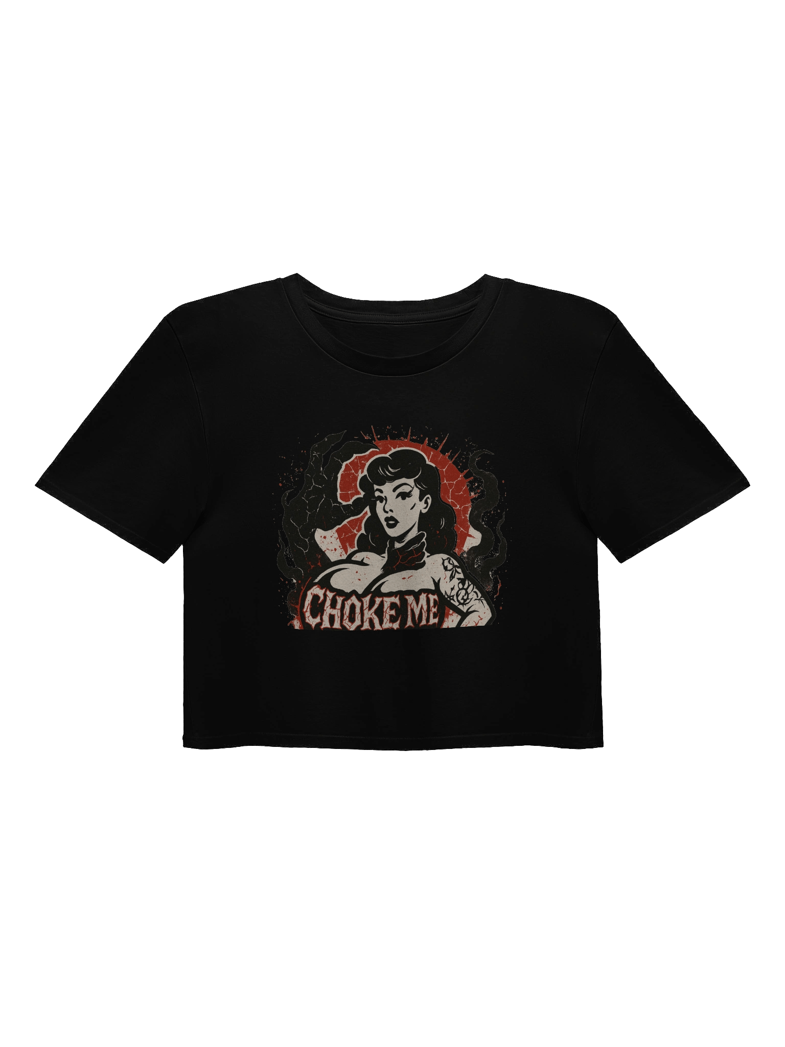Vintage Vixen Choker Crop Top product image (1)