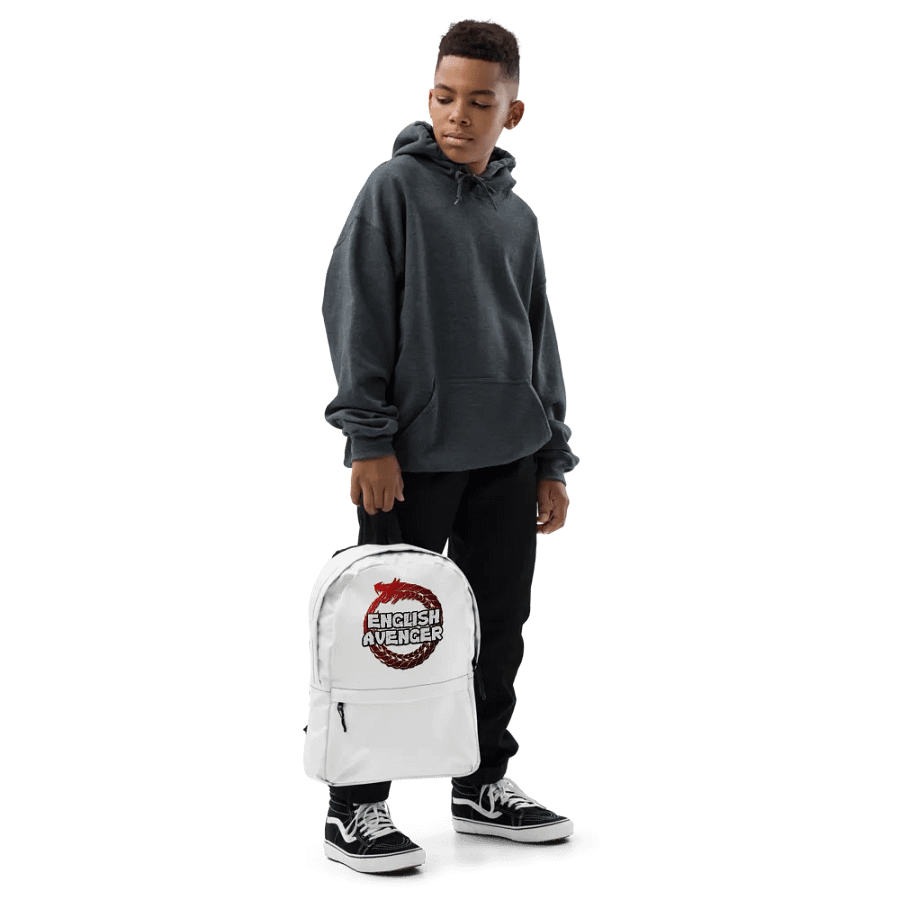 English Avenger Logo Backpack product image (6)