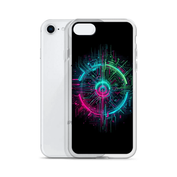 Neon Cyber Circuits iPhone® Case product image (51)