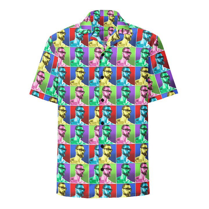 Giga McGarrah – Pop-Edition Hawaiian Button-Up Shirt product image (1)