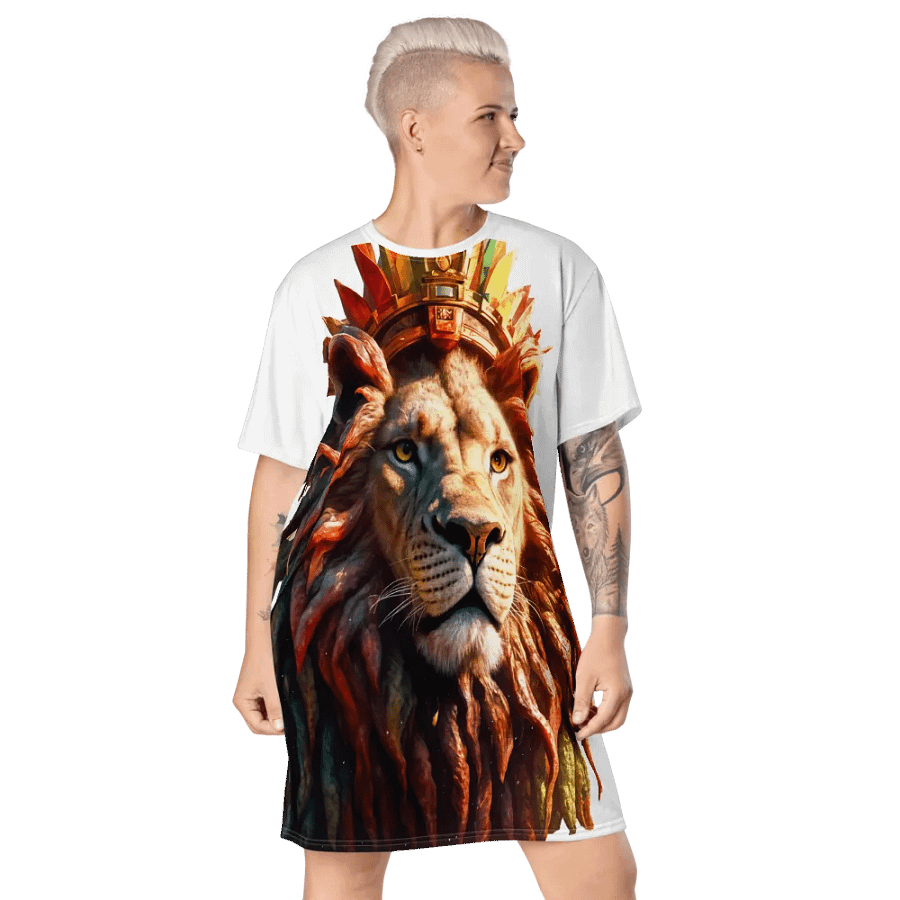 Regal Lion Crown All-Over Dress product image (6)