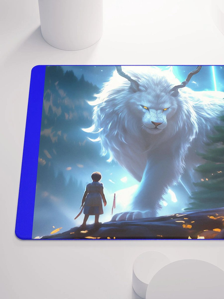 The Stone wolf Tribe design mice pad product image (10)