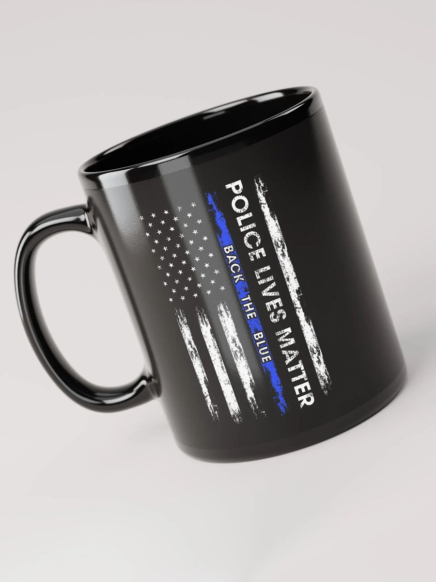Police Lives Matter Back the Blue - Black Mug product image (1)