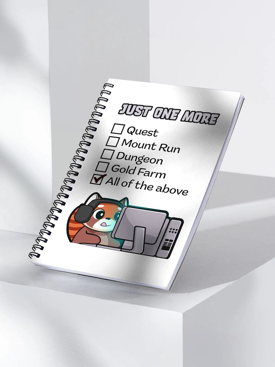Just One More - Spiral Notebook product image (3)